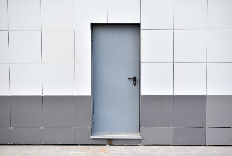Heavy-Duty Steel Door